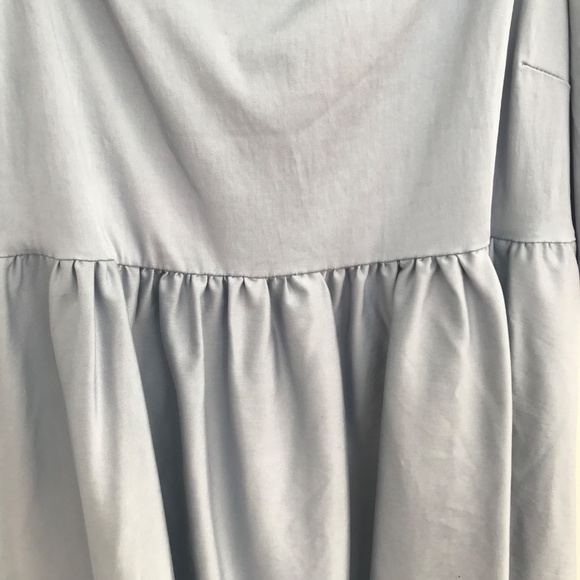 NWT Smash & Tess Sunrise Mini Sky Blue L dress puff sleeve coquette cottage core - Picture 6 of 16